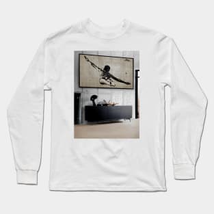 Room with flying free Long Sleeve T-Shirt